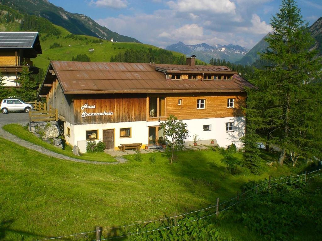 Haus Sonnenschein Apartment Warth  Bagian luar foto